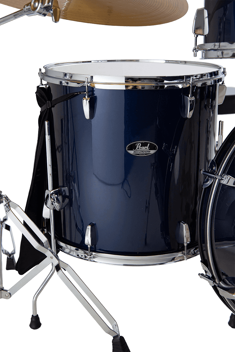 Pearl Roadshow Rock + B-50 + Pack Sabian Solar - Royal Blue Metallic - Rock drum kit - Variation 4