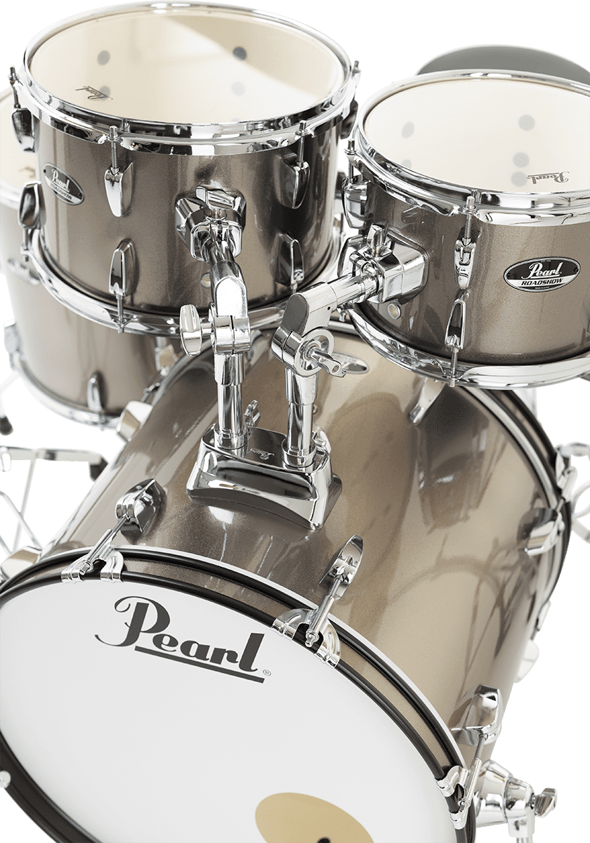 Pearl Roadshow Rss505cc-707 Fusion 20 + Pack - Bronze Metallic - Fusion drum kit - Variation 2
