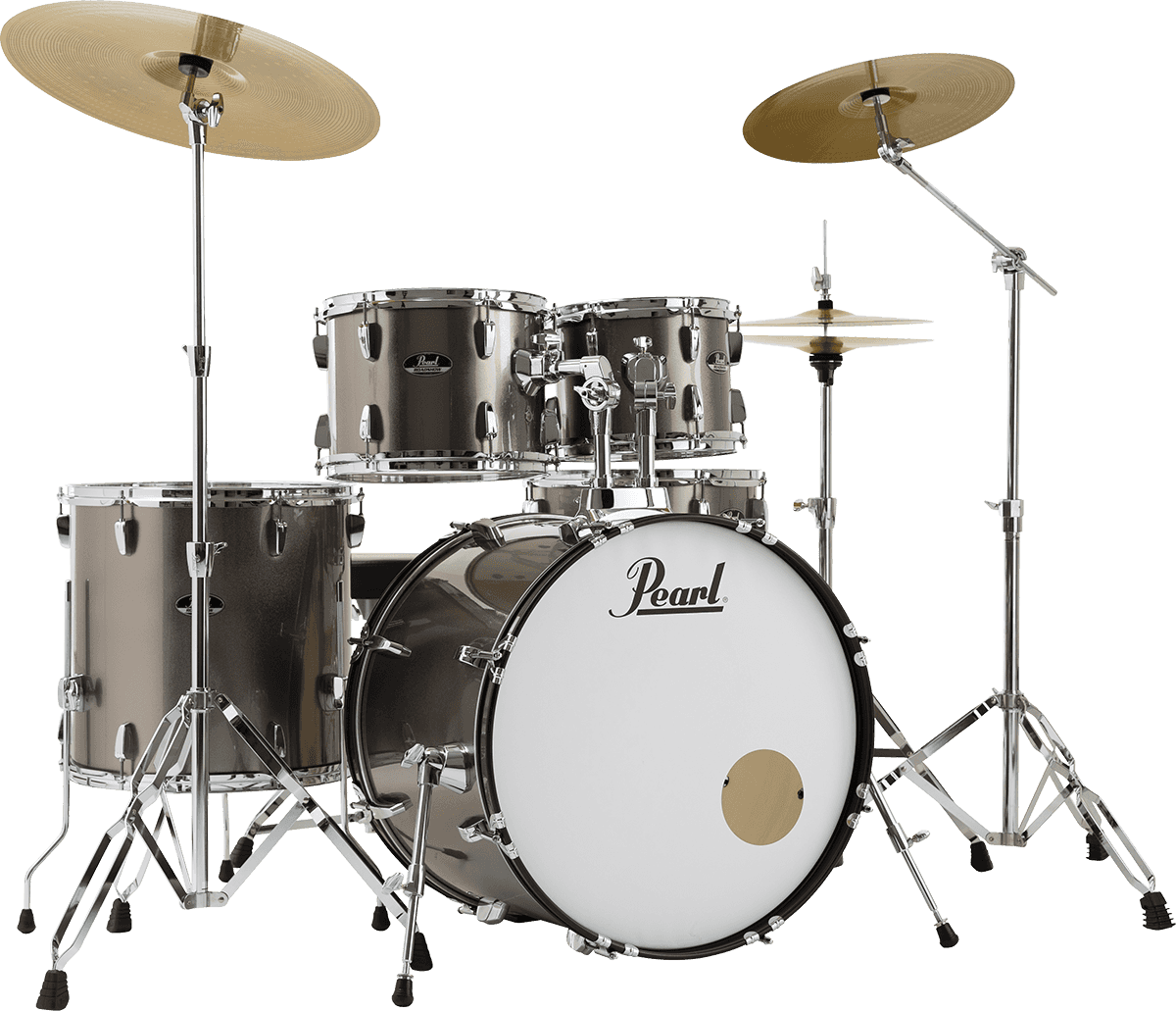 Pearl Roadshow Stage 22 + B-50 + Ride 20 Solar Bronze Metallic - Bronze Metallic - Rock drum kit - Variation 3