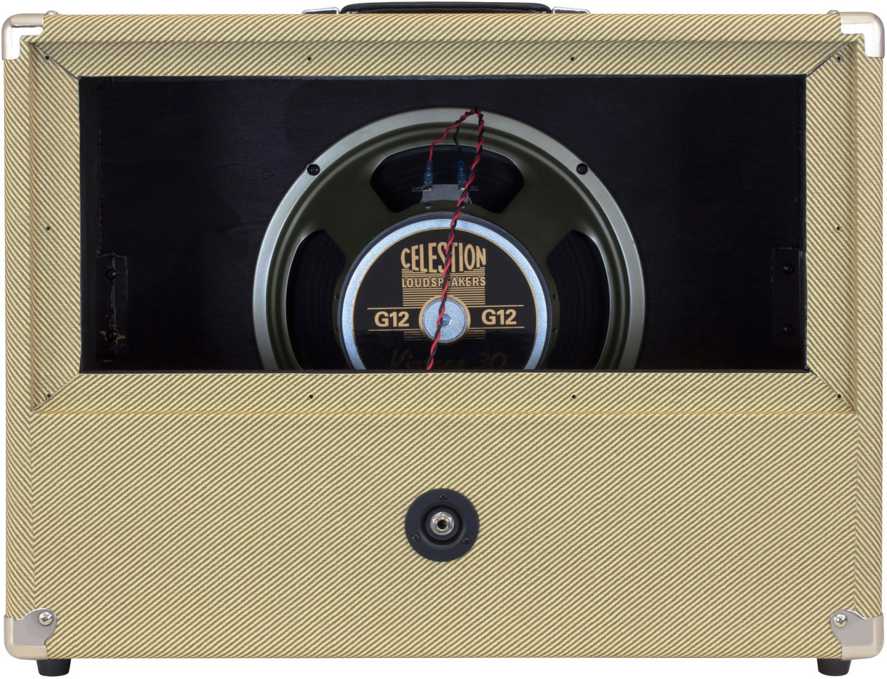 Peavey 112-c Guitar Enclosure 1x12 60w 16-ohms Tweed - Electric guitar amp cabinet - Variation 3