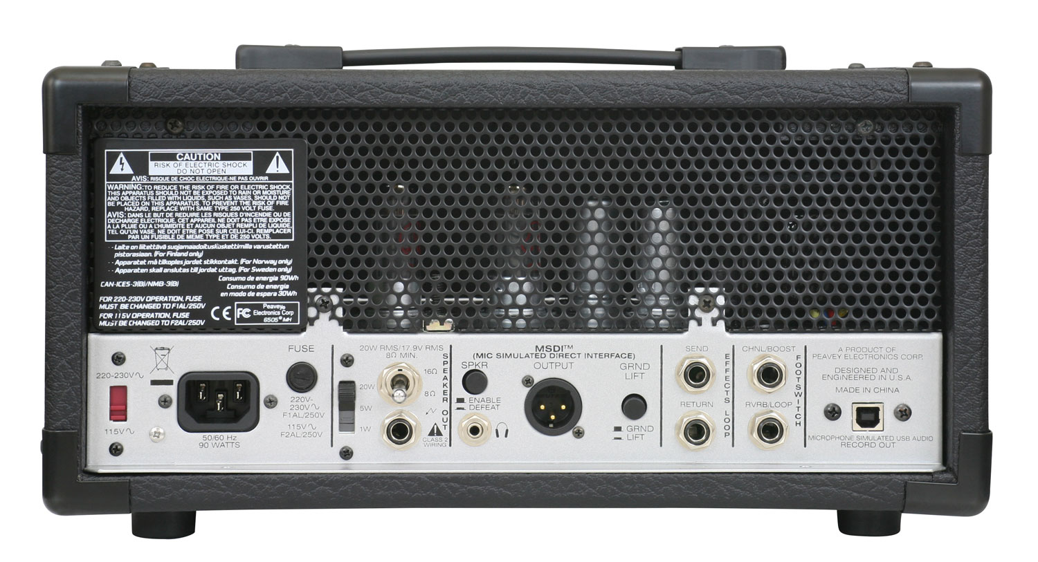 Peavey 6505 Mh Head 1-5-20w - Electric guitar amp head - Variation 2