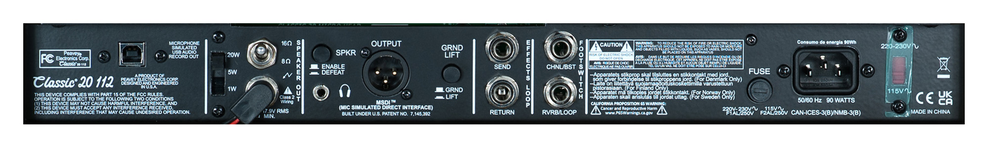 Peavey Classic 20w - Electric guitar combo amp - Variation 3