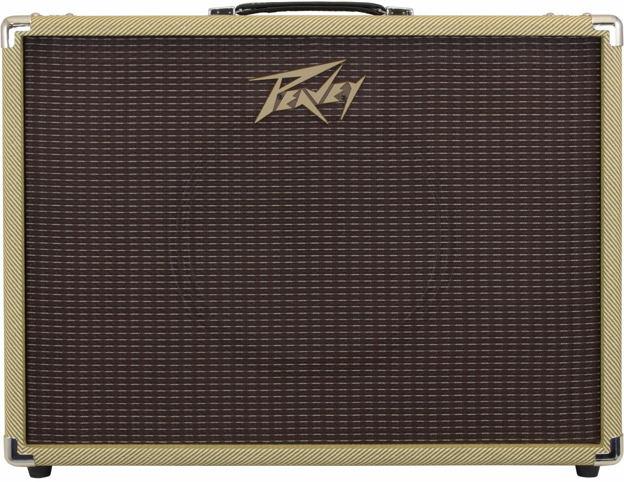 Peavey 112-c Guitar Enclosure 1x12 60w 16-ohms Tweed - Electric guitar amp cabinet - Main picture