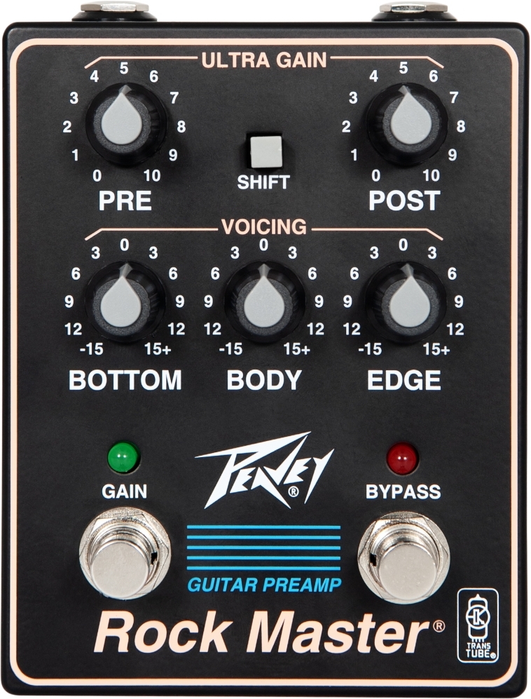 Peavey Rock Master Preamp Legacy - Overdrive, distortion & fuzz effect pedal - Main picture