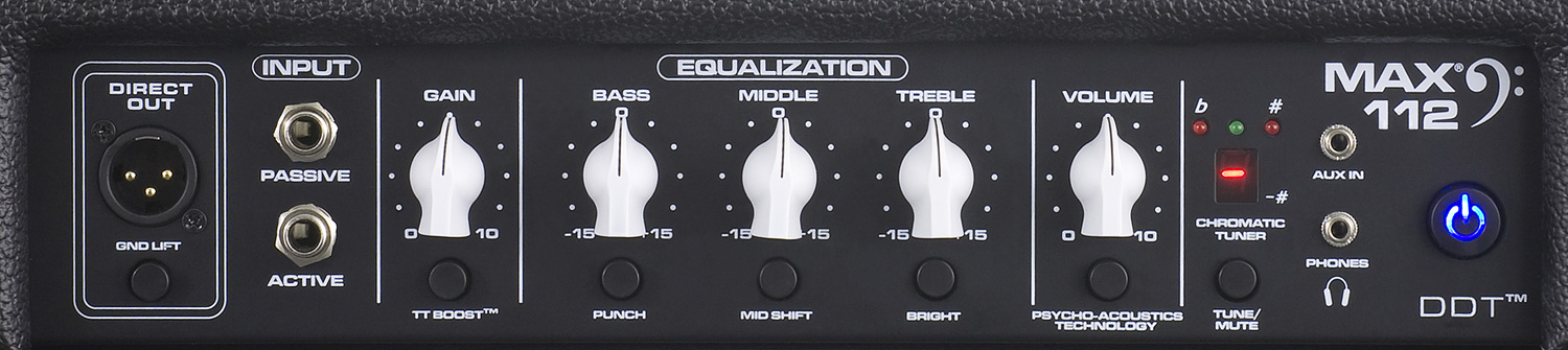 Peavey Max 112 200w 1x12 Black - Bass combo amp - Variation 2