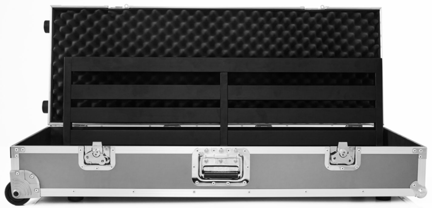 Pedal Train Terra 42 Tcw Pedal Board With Tour Case Wheels - pedalboard - Variation 1