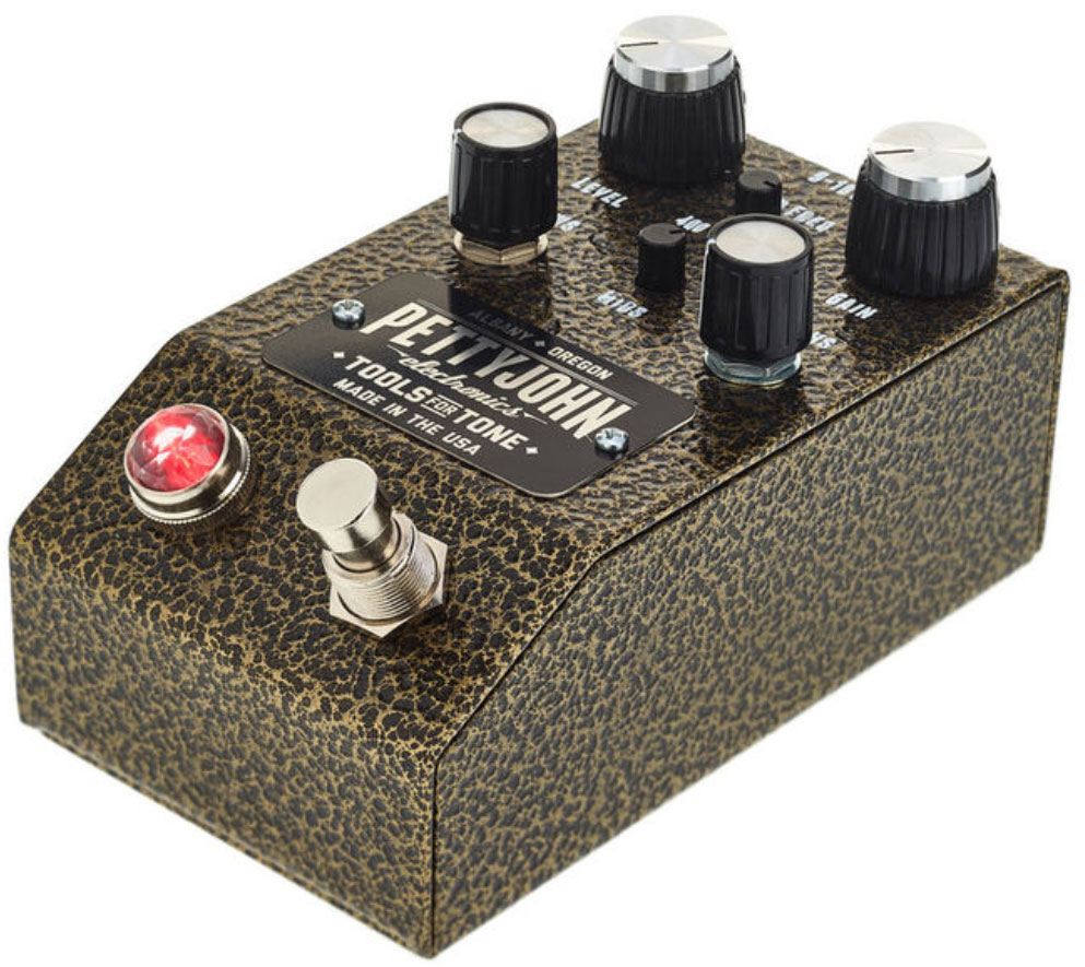 Pettyjohn Electronics Gold Overdrive - Overdrive, distortion & fuzz effect pedal - Variation 1