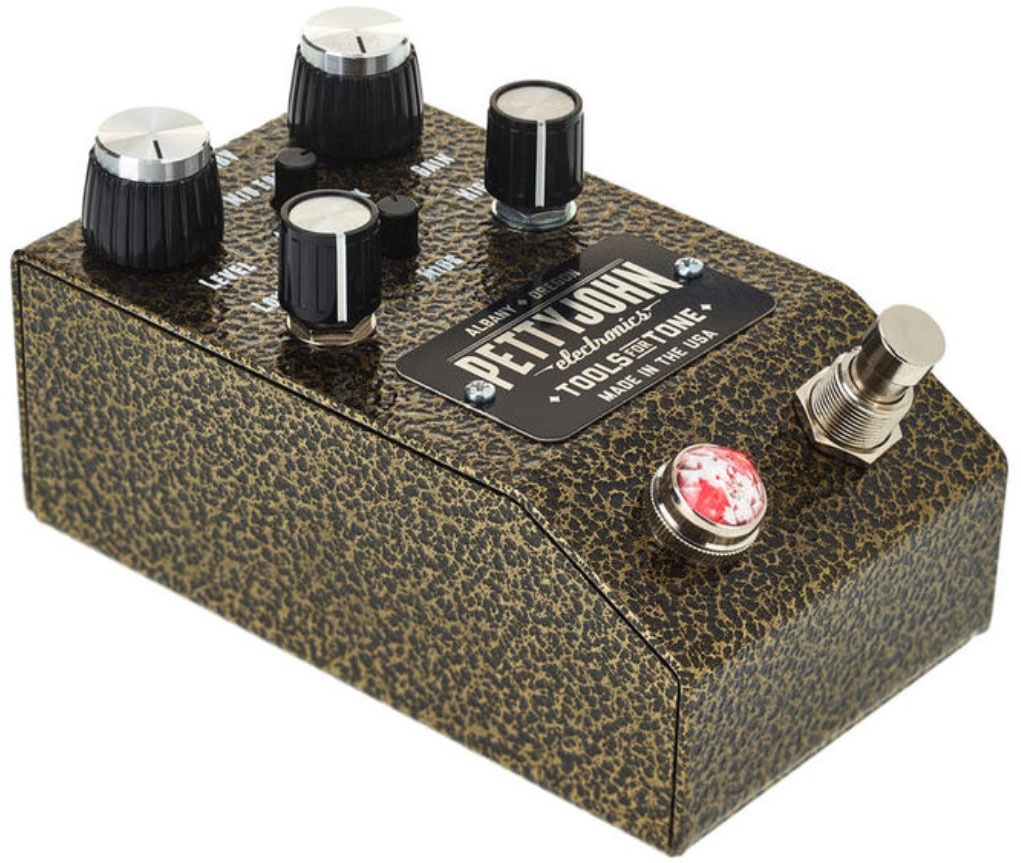 Pettyjohn Electronics Gold Overdrive - Overdrive, distortion & fuzz effect pedal - Variation 2