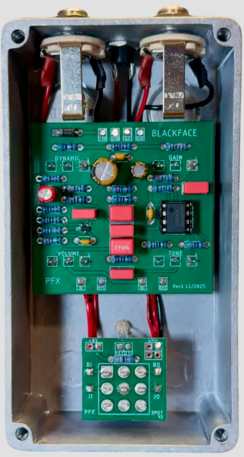 Pfx Circuits Blackface Overdrive Special - Overdrive, distortion & fuzz effect pedal - Variation 2