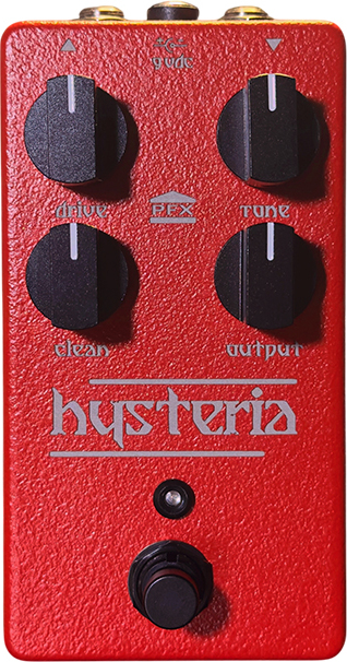 Pfx Circuits Hysteria Bass Distortion Fuzz - Overdrive, distortion, fuzz effect pedal for bass - Main picture