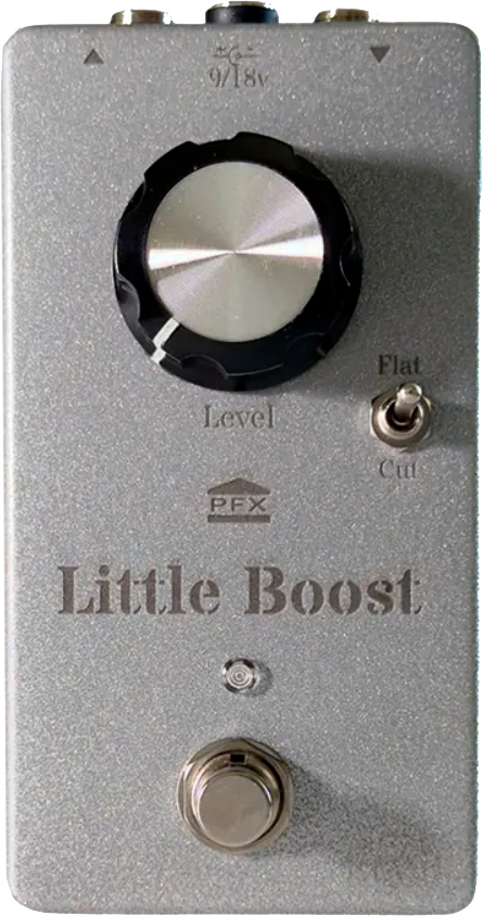 Pfx Circuits Little Boost - Volume, boost & expression effect pedal - Main picture