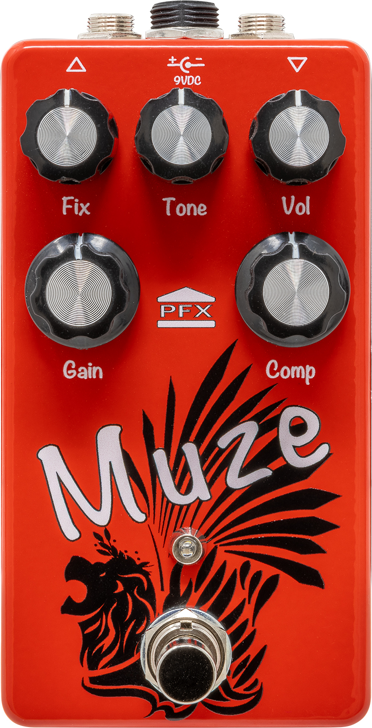 Pfx Circuits Muze Distortion - Overdrive, distortion & fuzz effect pedal - Main picture