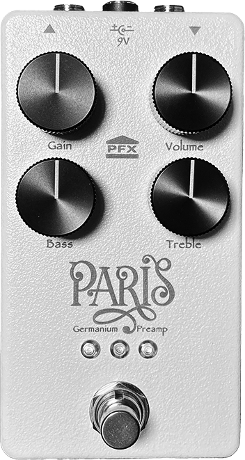 Pfx Circuits Paris Germanium Preamp - Overdrive, distortion & fuzz effect pedal - Main picture