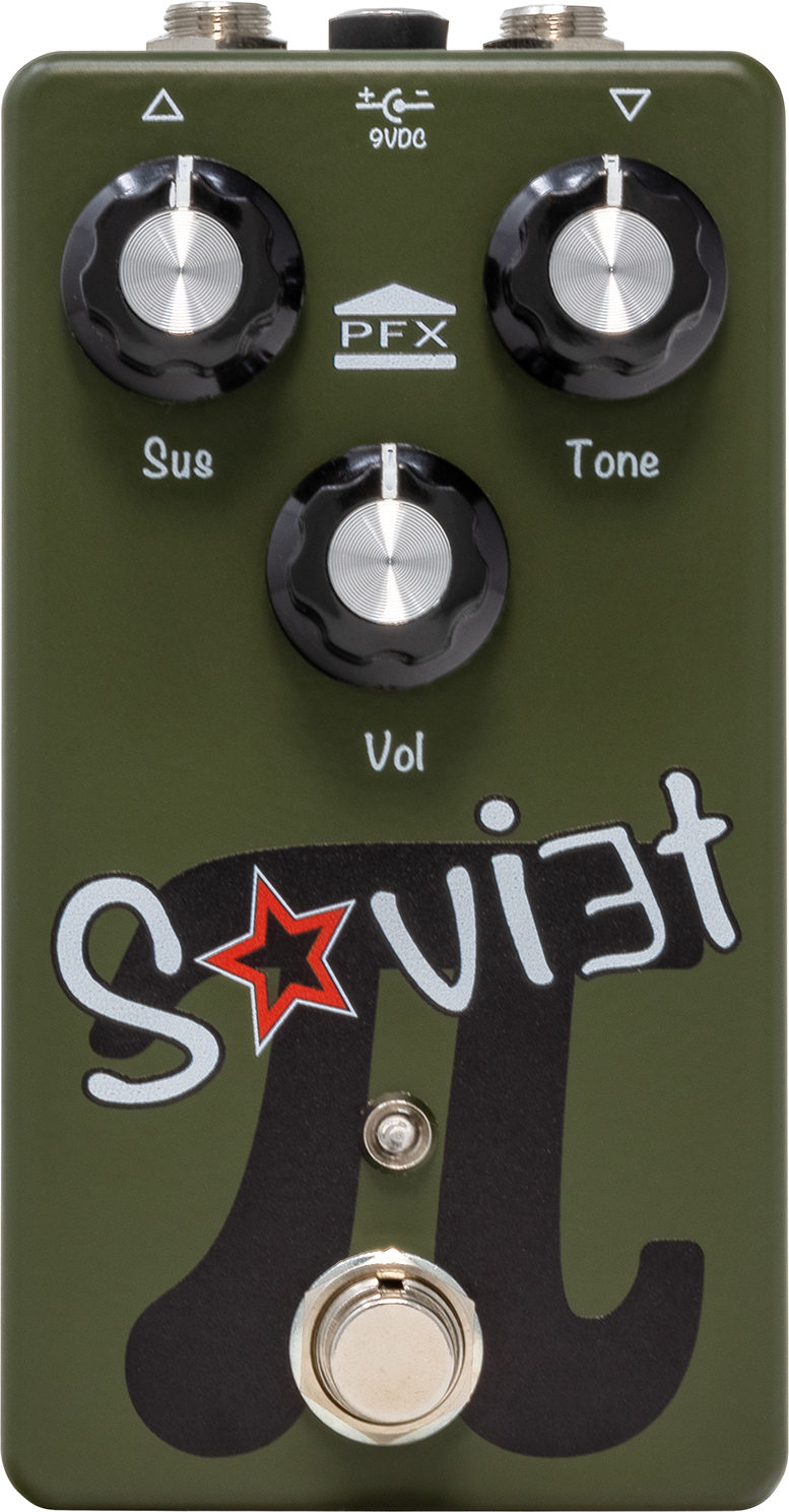 Pfx Circuits Soviet Fuzz - Overdrive, distortion & fuzz effect pedal - Main picture