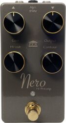 Overdrive, distortion & fuzz effect pedal Pfx circuits NERO HI-PREAMP OVERDRIVE