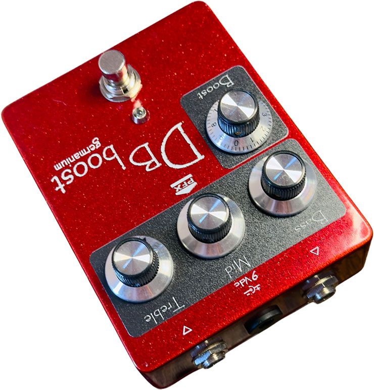 Pfx Circuits Db Boost - Overdrive, distortion & fuzz effect pedal - Variation 2