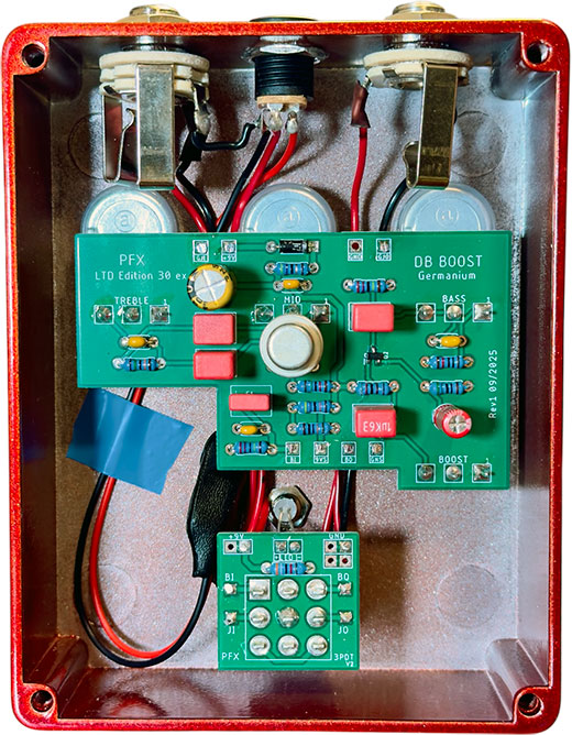 Pfx Circuits Db Boost - Overdrive, distortion & fuzz effect pedal - Variation 3