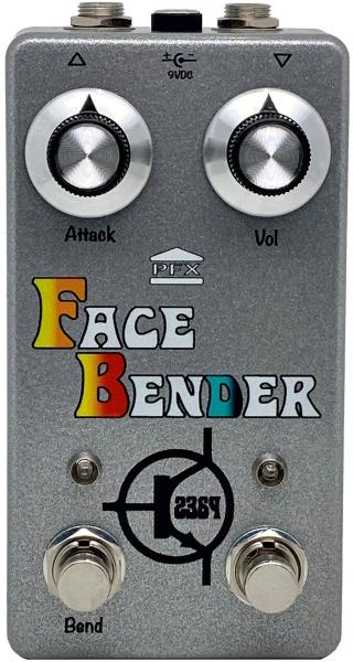 Overdrive, distortion & fuzz effect pedal Pfx circuits Face Bender Fuzz