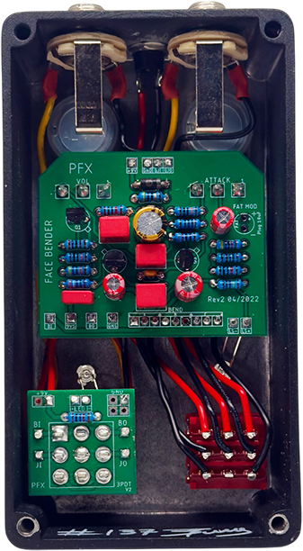 Pfx Circuits Face Bender Fuzz V2 - Overdrive, distortion & fuzz effect pedal - Variation 2