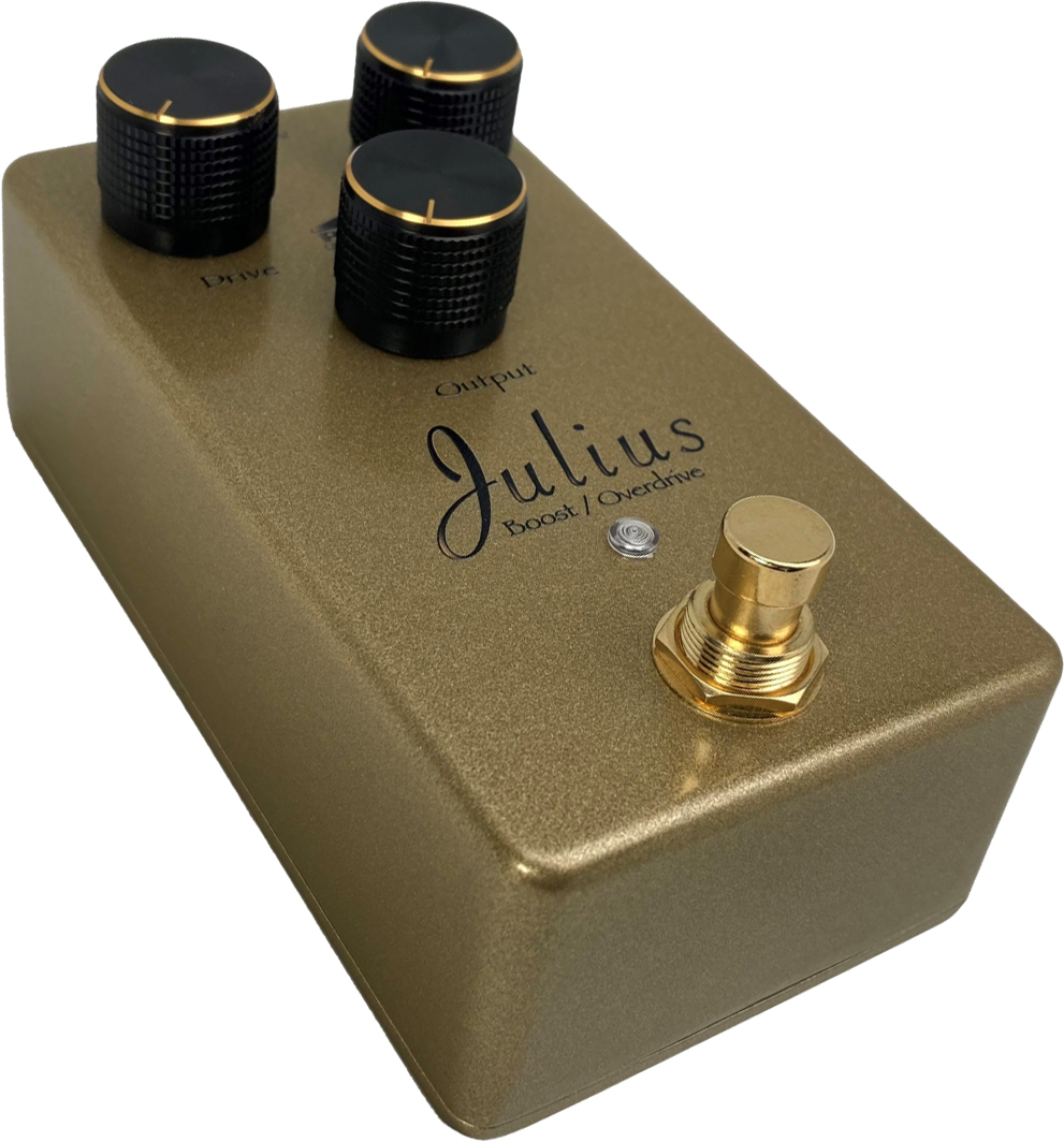 Pfx Circuits Julius Boost Overdrive - Overdrive, distortion & fuzz effect pedal - Variation 2