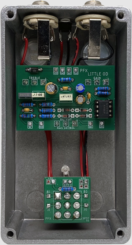 Pfx Circuits Little Od Overdrive - Overdrive, distortion & fuzz effect pedal - Variation 3