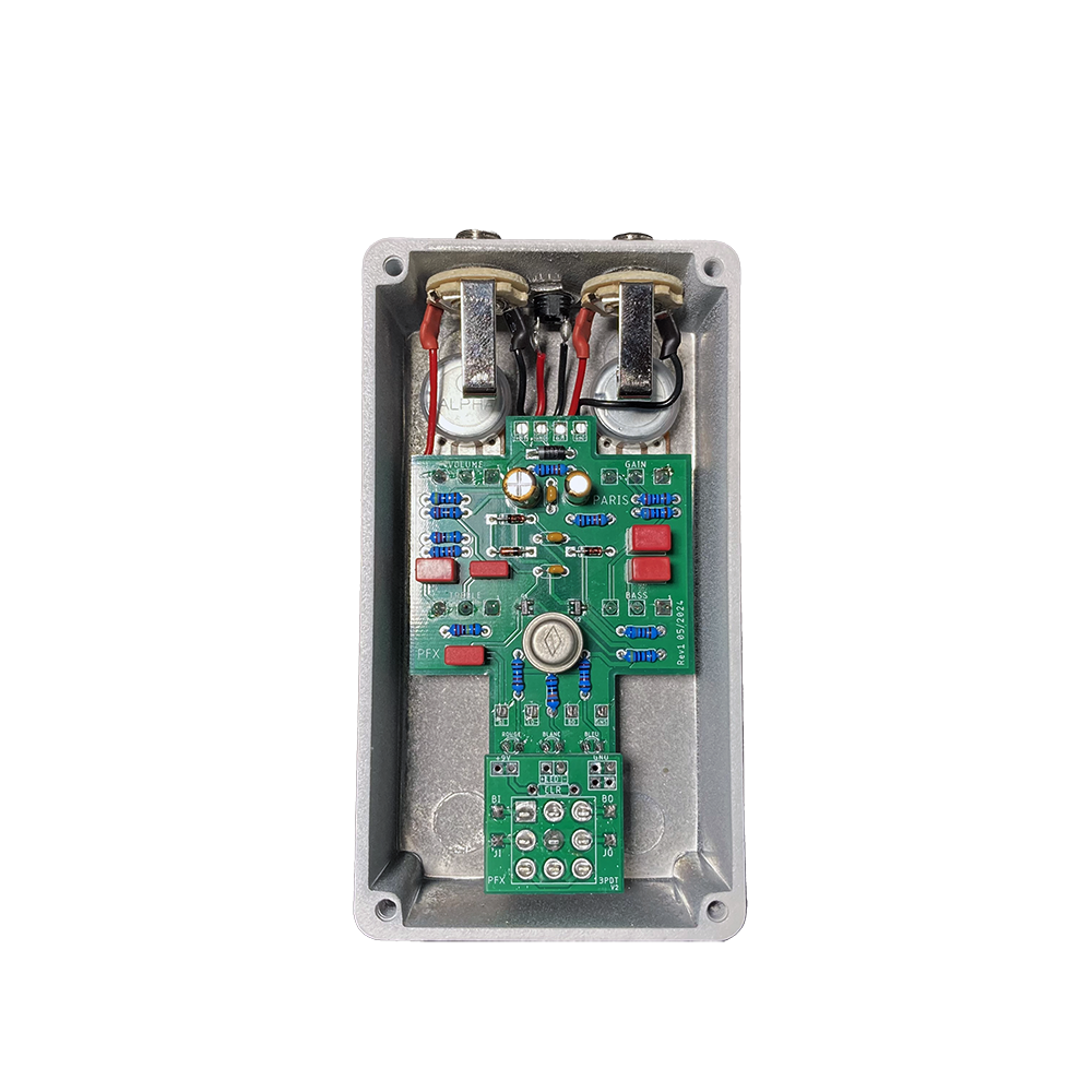 Pfx Circuits Paris Germanium Preamp - Overdrive, distortion & fuzz effect pedal - Variation 3
