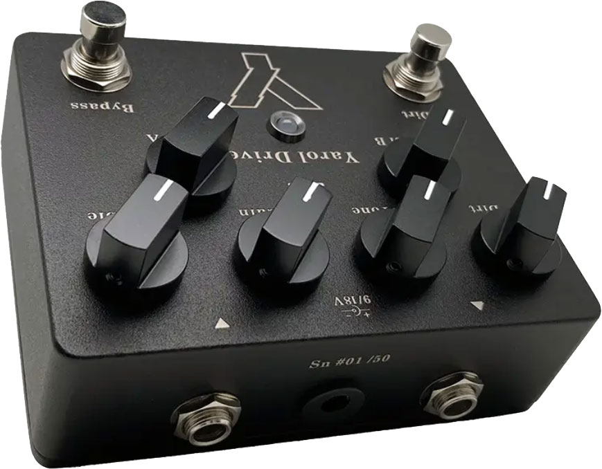 Pfx Circuits Yarol Drive Ltd Signature - Overdrive, distortion & fuzz effect pedal - Variation 2