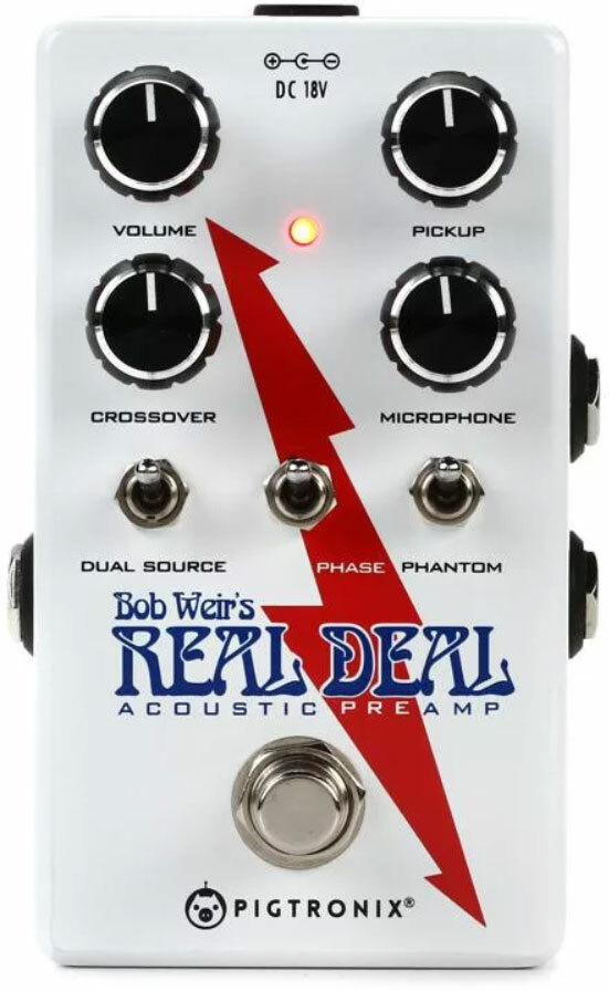 Pigtronix Bob Weir’s Real Deal Acoustic Preamp - Acoustic preamp - Main picture