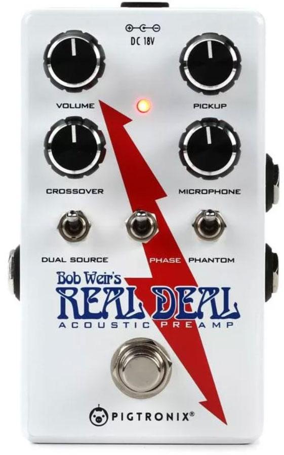 Acoustic preamp Pigtronix Bob Weir’s Real Deal Acoustic Preamp