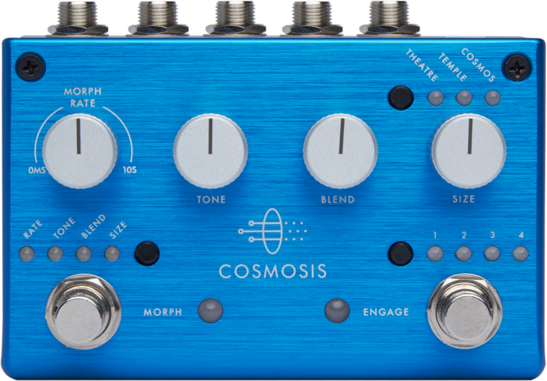 Pigtronix Cosmosis Reverb - Reverb, delay & echo effect pedal - Main picture