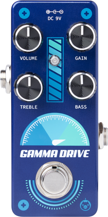 Pigtronix Gamma Drive - Overdrive, distortion & fuzz effect pedal - Main picture