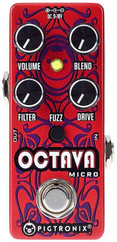Harmonizer effect pedal Pigtronix Octava Micro