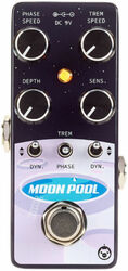 Modulation, chorus, flanger, phaser & tremolo effect pedal Pigtronix Moon Pool Tremvelope Phaser