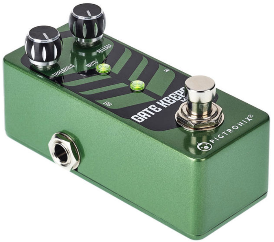 Pigtronix Gate Keeper Micro - Compressor, sustain & noise gate effect pedal - Variation 2