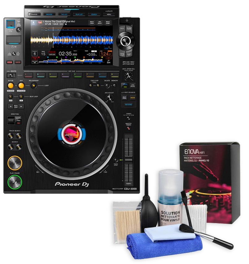 Pioneer dj CDJ 3000 + Pack Nettoyage Materiel DJ Other
