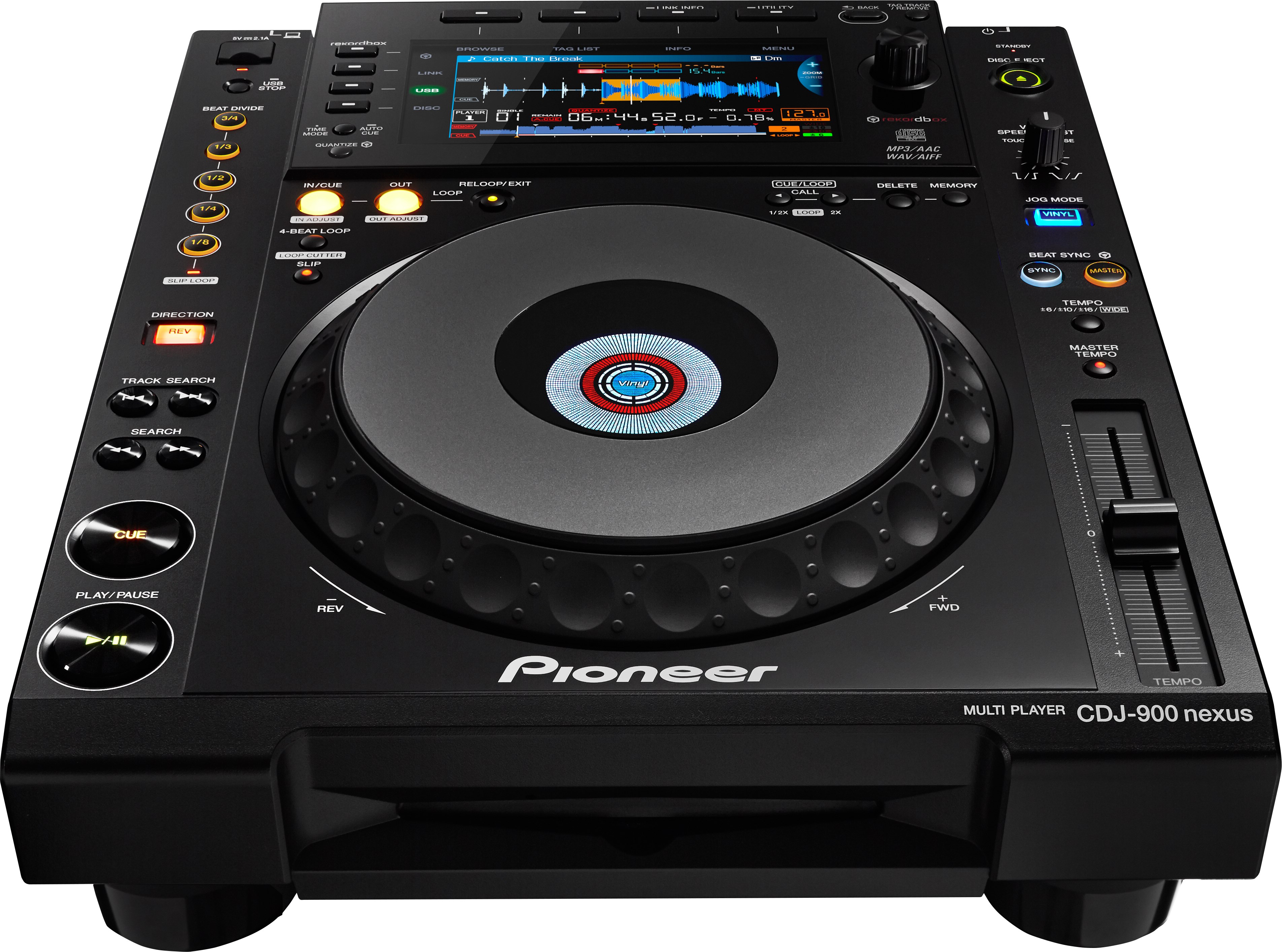 Pioneer Dj Cdj-900nxs - MP3 & CD Turntable - Variation 1