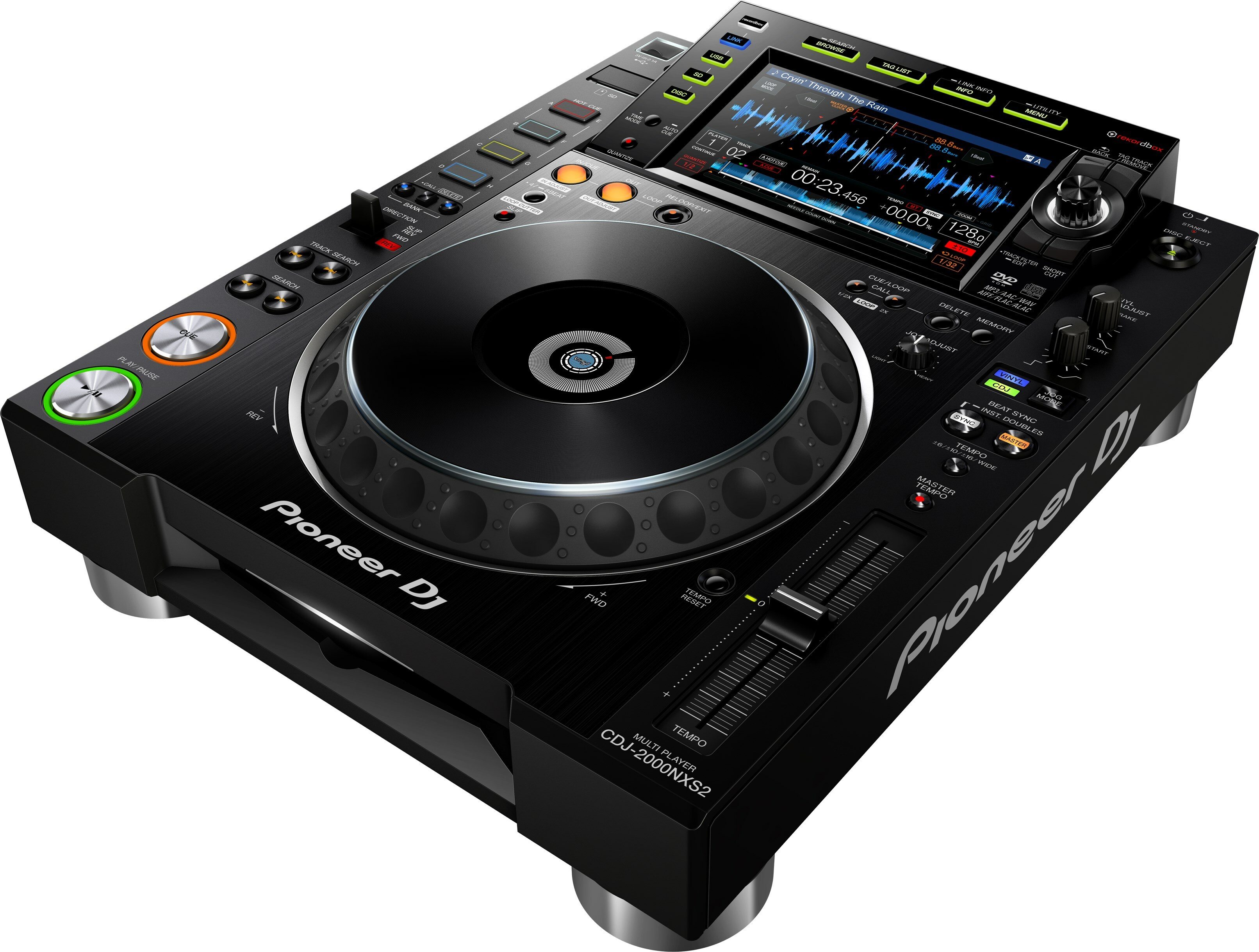 Pioneer Dj Cdj-2000nxs2 - MP3 & CD Turntable - Main picture