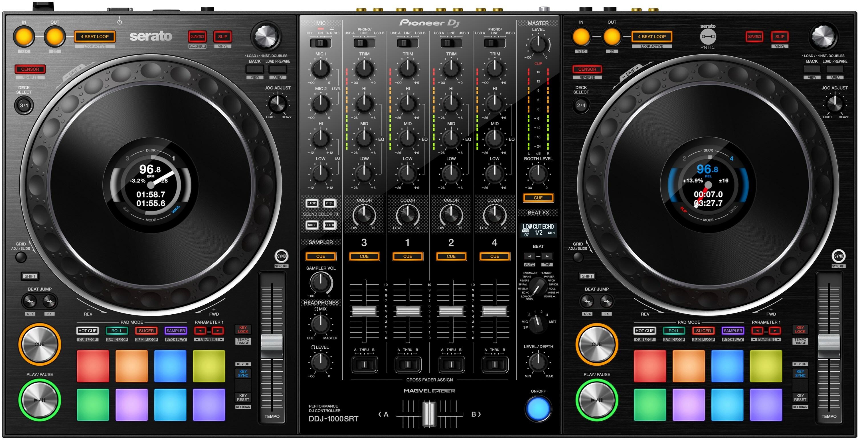 Pioneer Dj Ddj-1000srt - USB DJ controller - Main picture