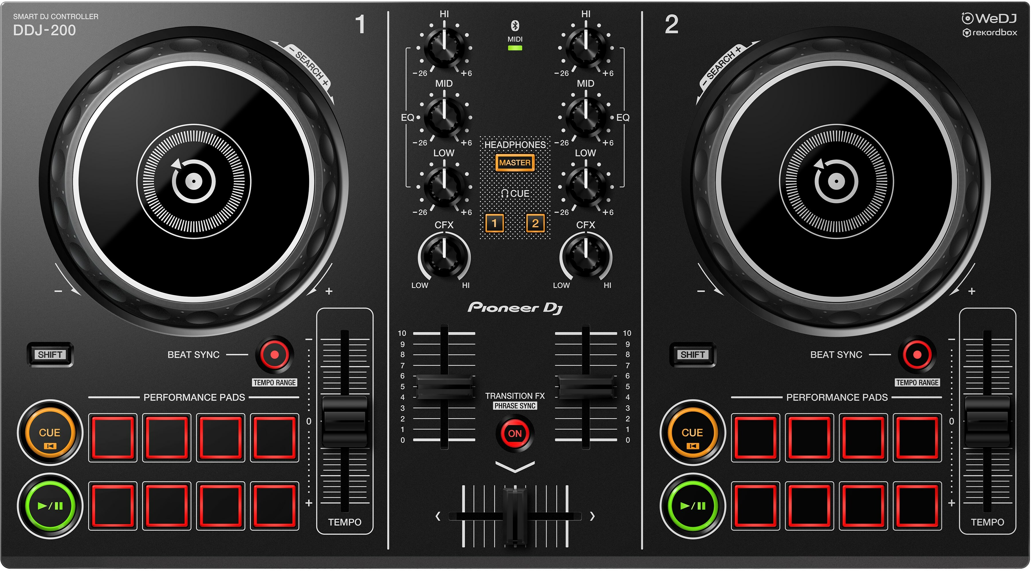 Pioneer Dj Ddj-200 - USB DJ controller - Main picture