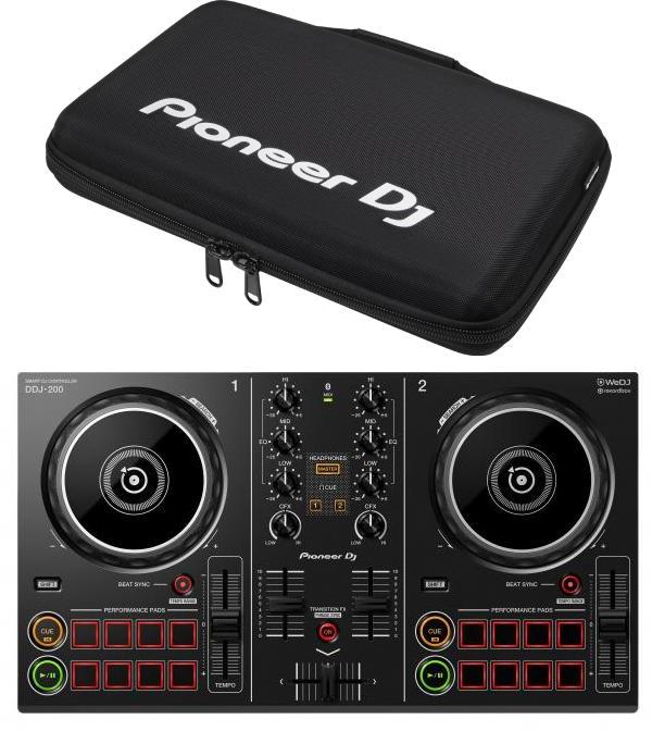 Pioneer dj DDJ-200 + DJC-200 BAG Case/flight/decksaver