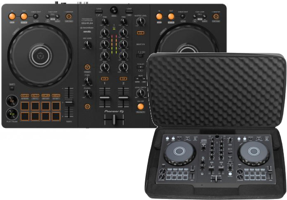 Pioneer Dj Ddj-flx4  + U 8320 Bl (flx4) - Case/flight/decksaver - Main picture