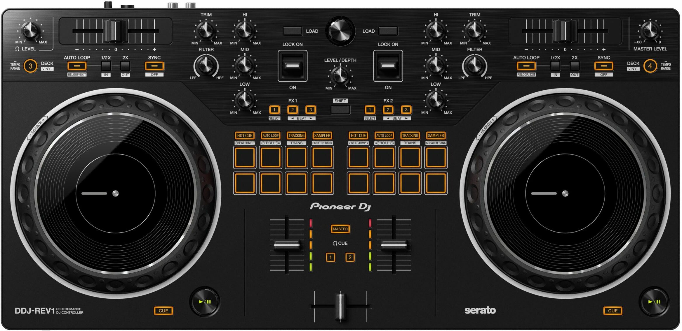 Pioneer Dj Ddj-rev1 - USB DJ controller - Main picture