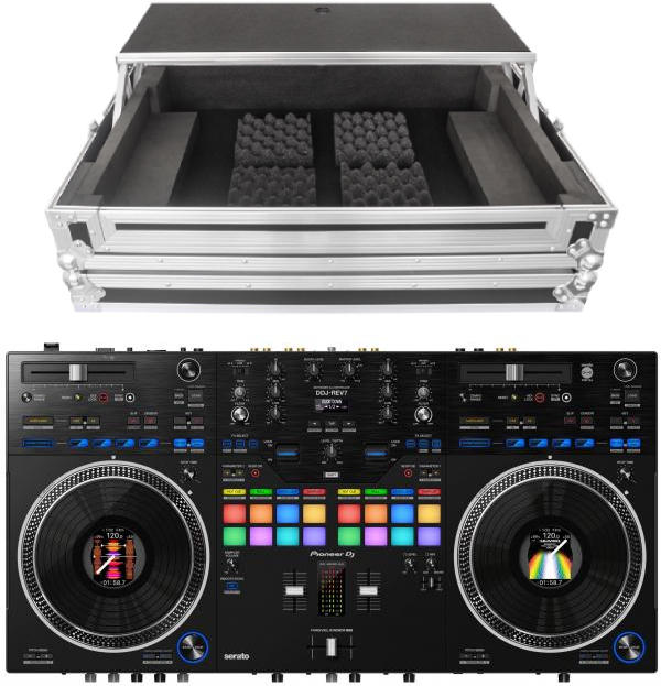 Pioneer Dj Ddj-rev7  + Fc Ddj Rev 7 Ds - Case/flight/decksaver - Main picture