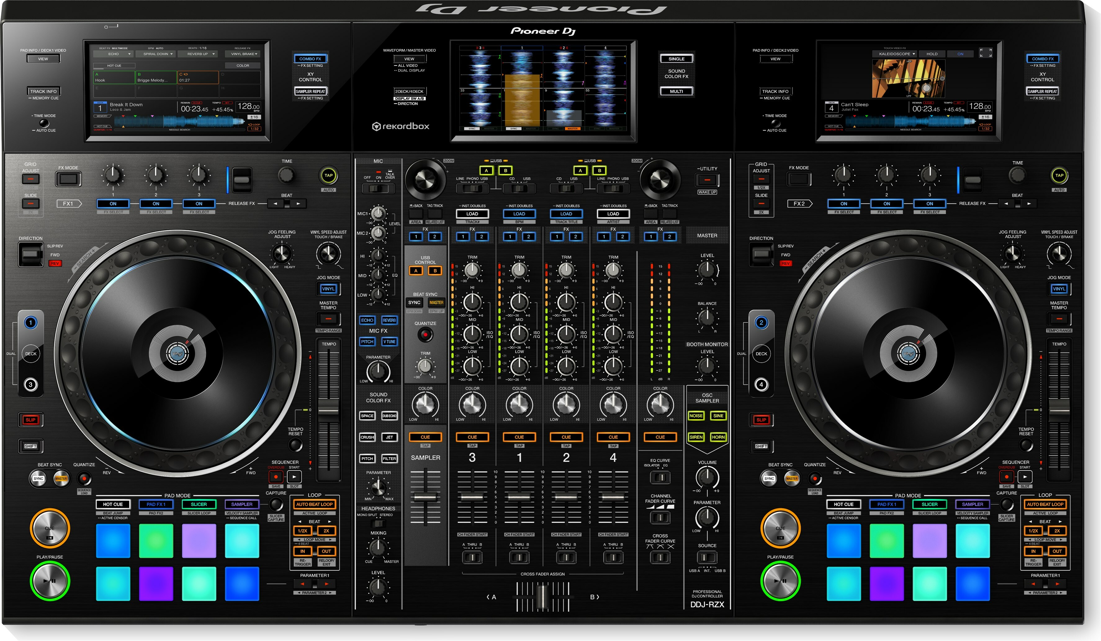 Pioneer Dj Ddj-rzx - USB DJ controller - Main picture