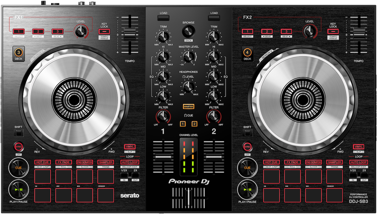 Pioneer Dj Ddj-sb3 - USB DJ controller - Main picture