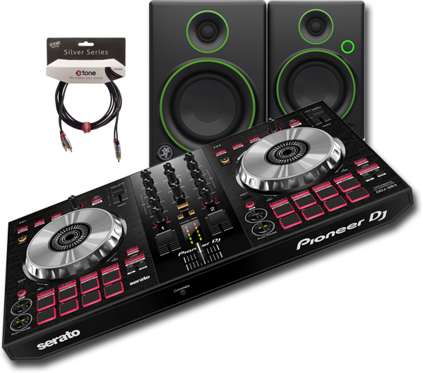 Pioneer Dj Ddj-sb3 + Mackie Cr3x + X-tone X2006-3m - 2 Rca(m) / 2 Rca(m) - Deejay Sets - Main picture