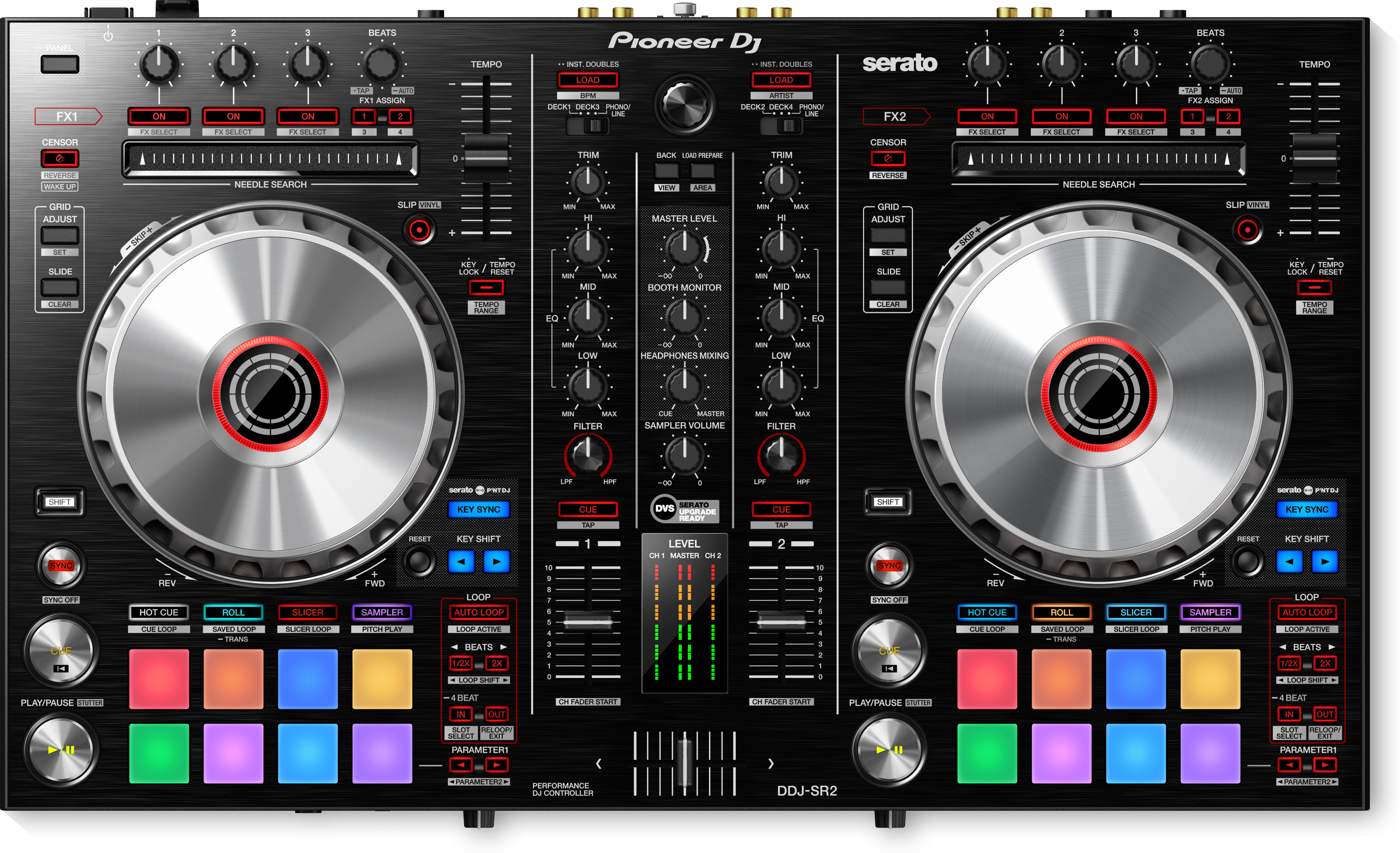 Pioneer Dj Ddj-sr2 - USB DJ controller - Main picture