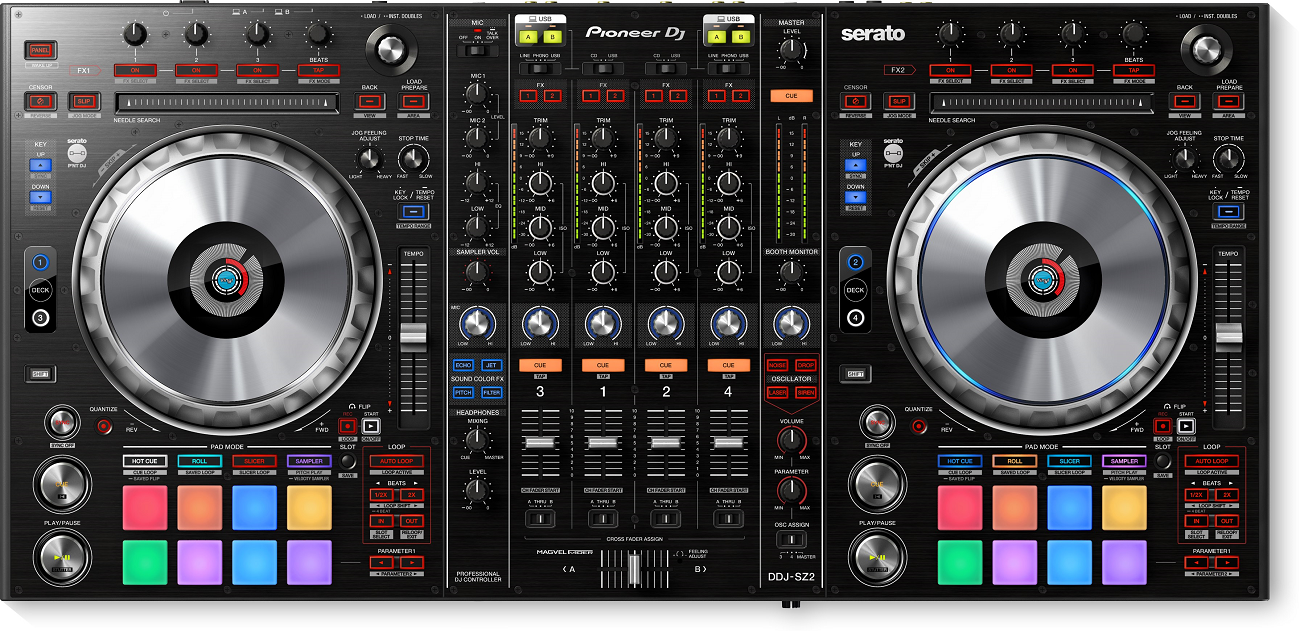 Pioneer Dj Ddj-sz2 - USB DJ controller - Main picture