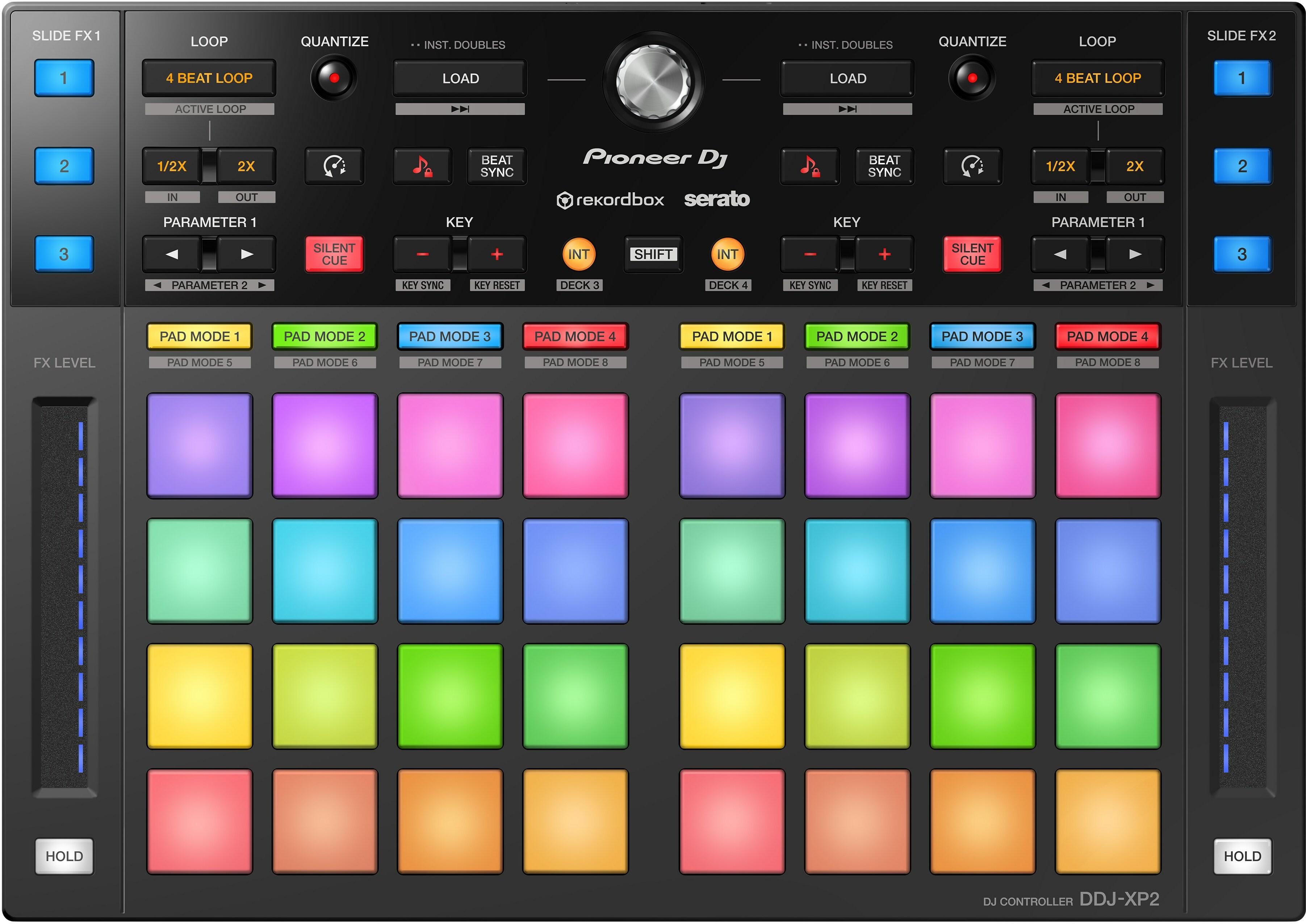 Pioneer Dj Ddj-xp2 - USB DJ controller - Main picture