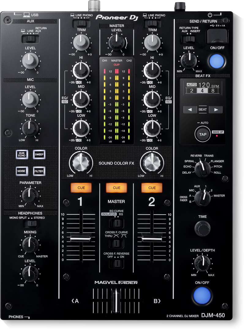Pioneer Dj Djm-450 - DJ mixer - Main picture